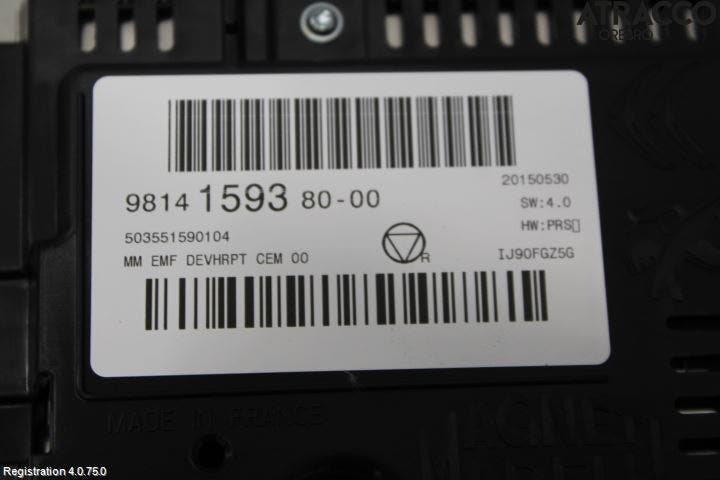 Citroen C3 10-17 Bildskärm