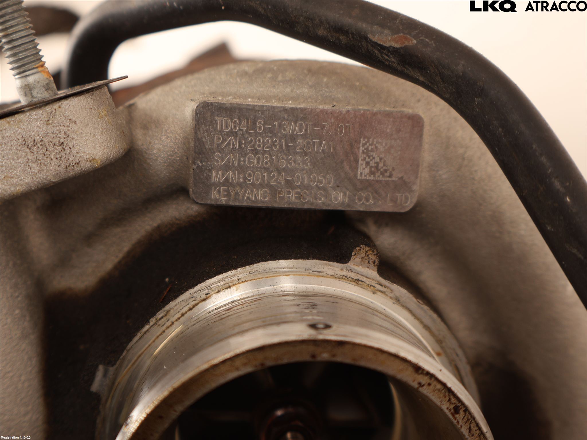 Kia OPTIMA 16-20 Turboaggregat