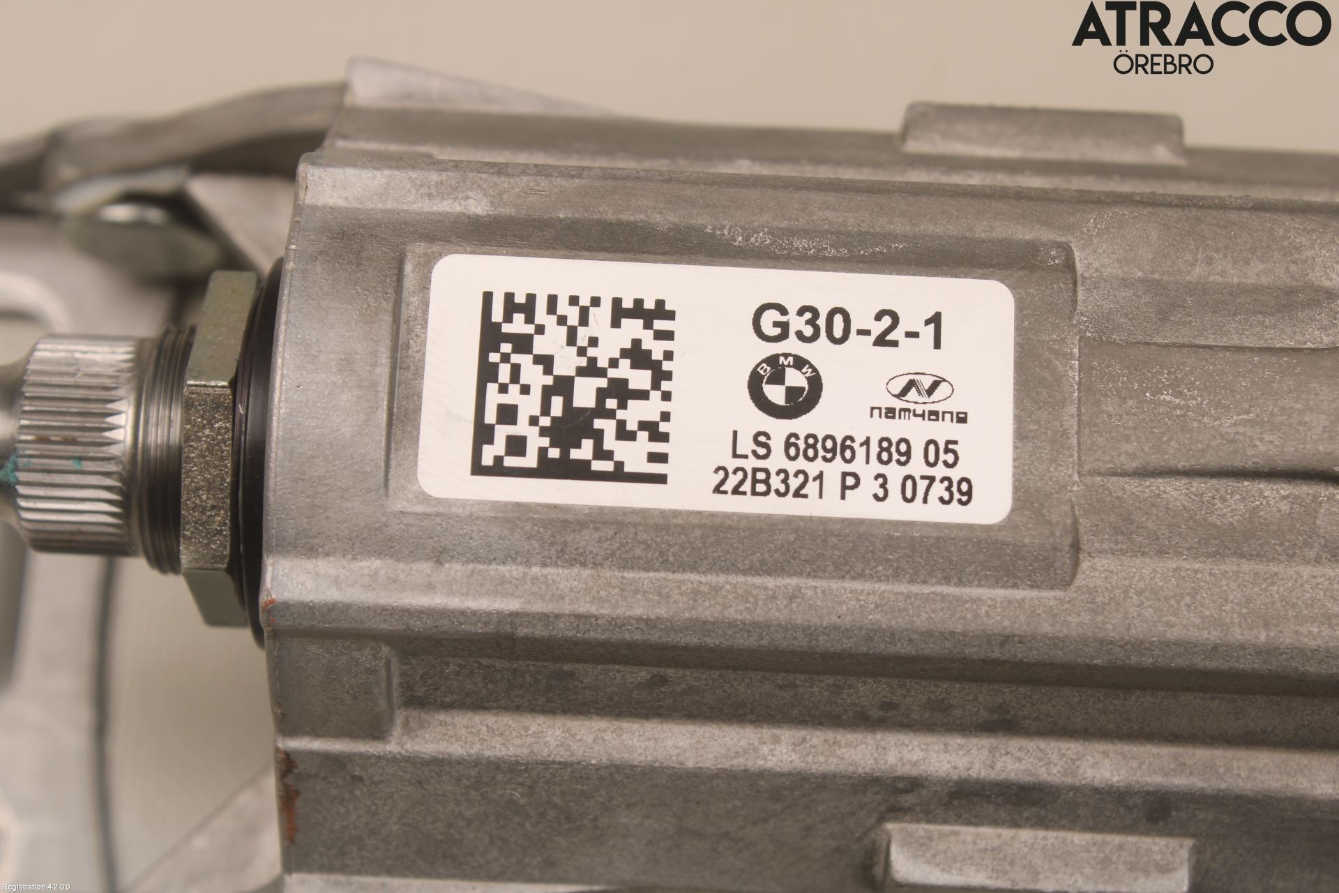 BMW 5 G30/G31/F90 17-23 Rattaxelagg Justerbart