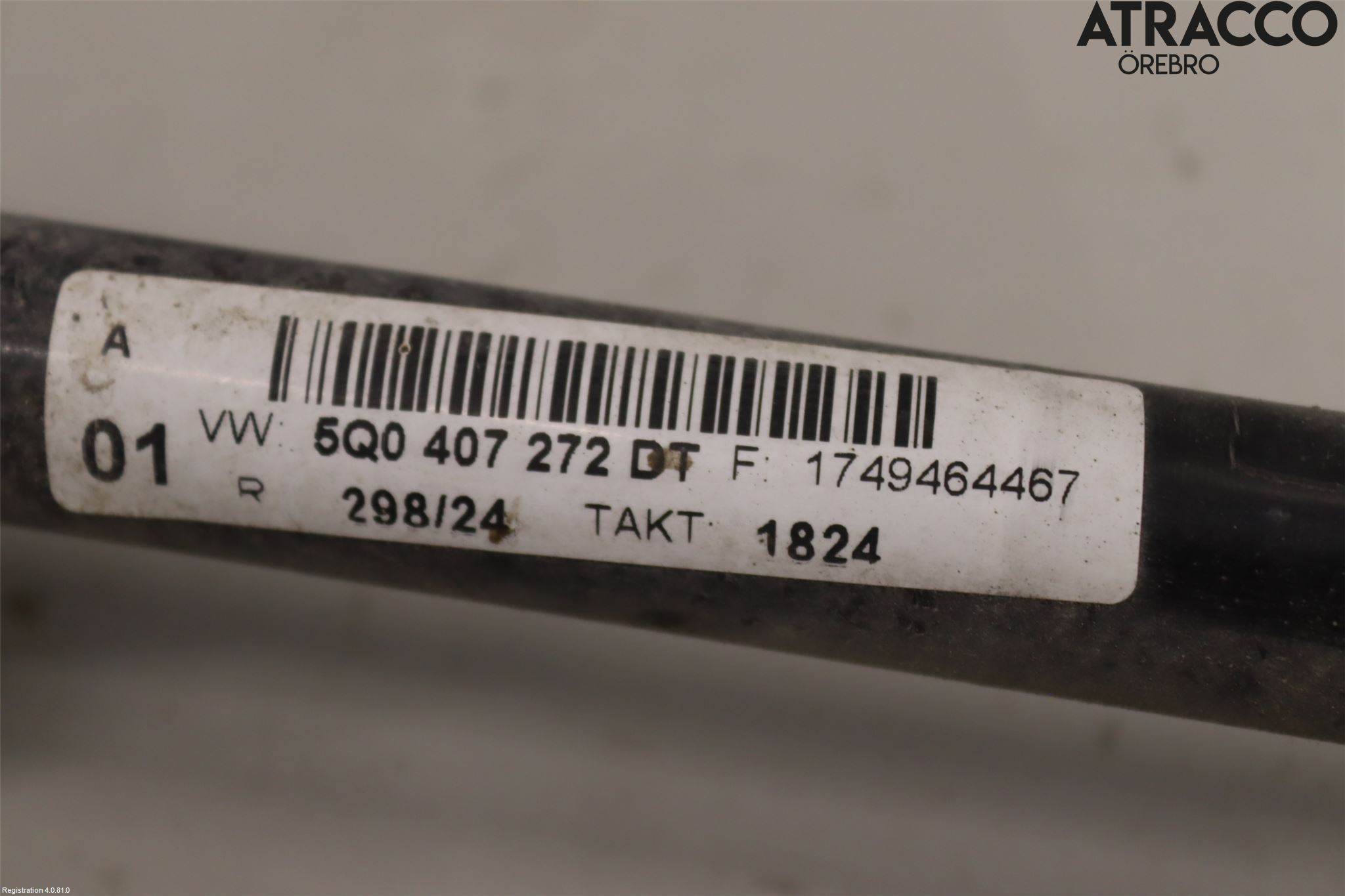 Volkswagen VW GOLF / E-GOLF VII 13-20 Drivaxel Fram Höger