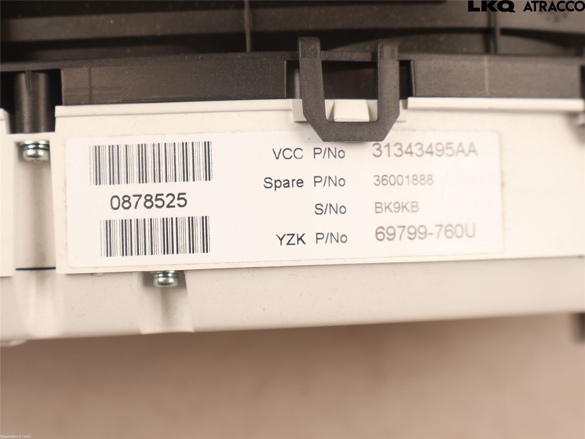 Volvo V60 11-13 Instrument Komb