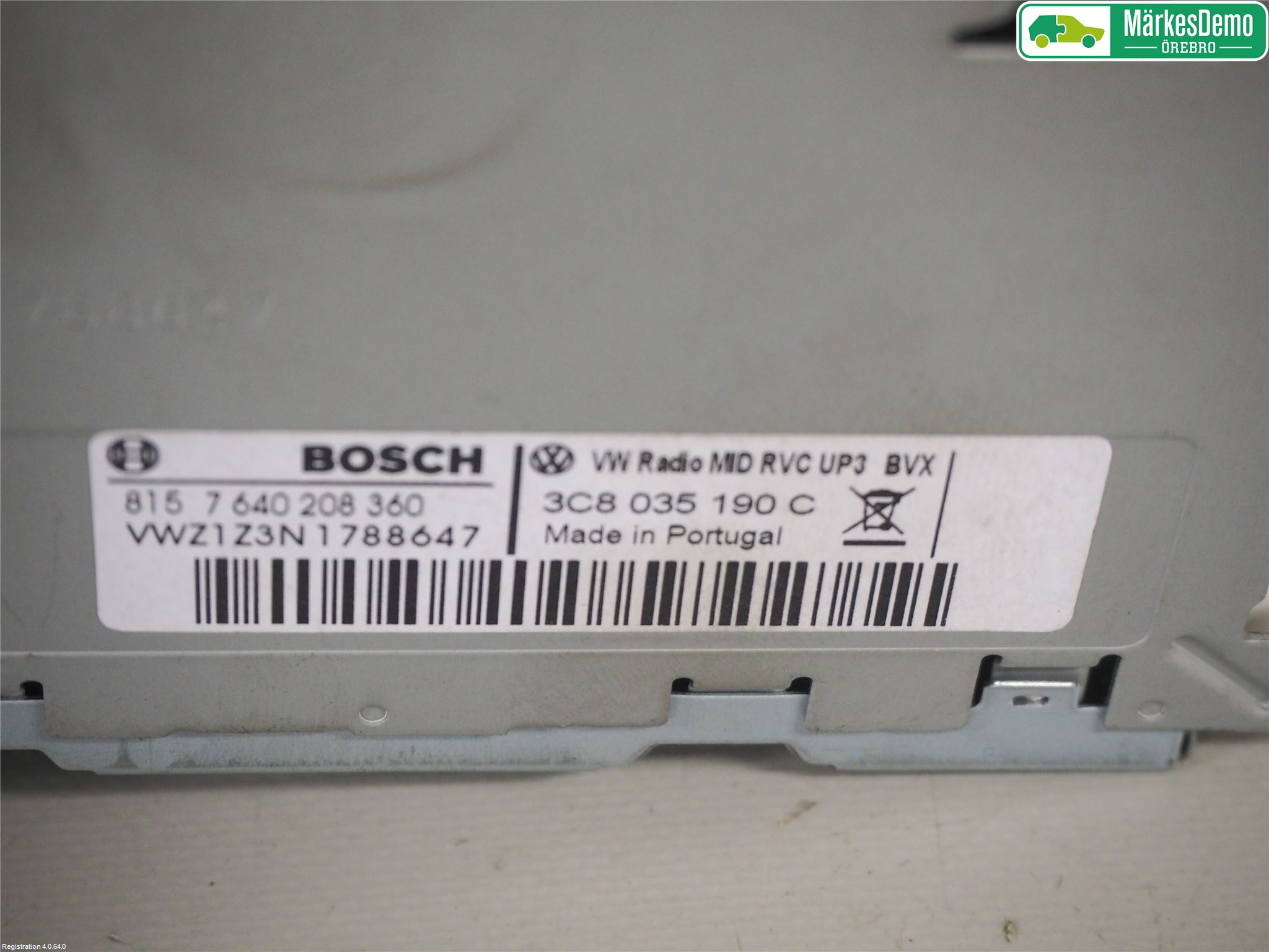 Volkswagen VW PASSAT 11-14 Cd Radio - Multimediapanel