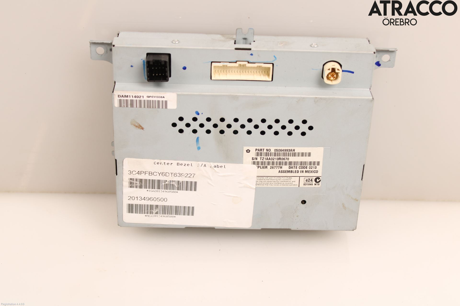 Fiat FREEMONT Bildskärm