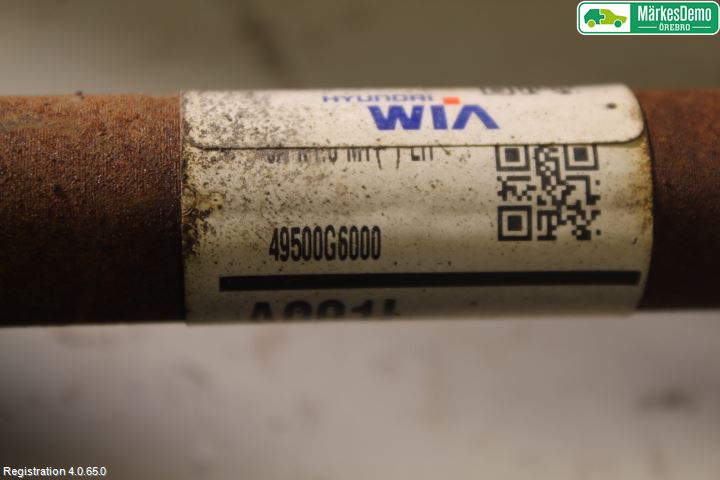 Kia PICANTO 17- Drivaxel Fram Vänster