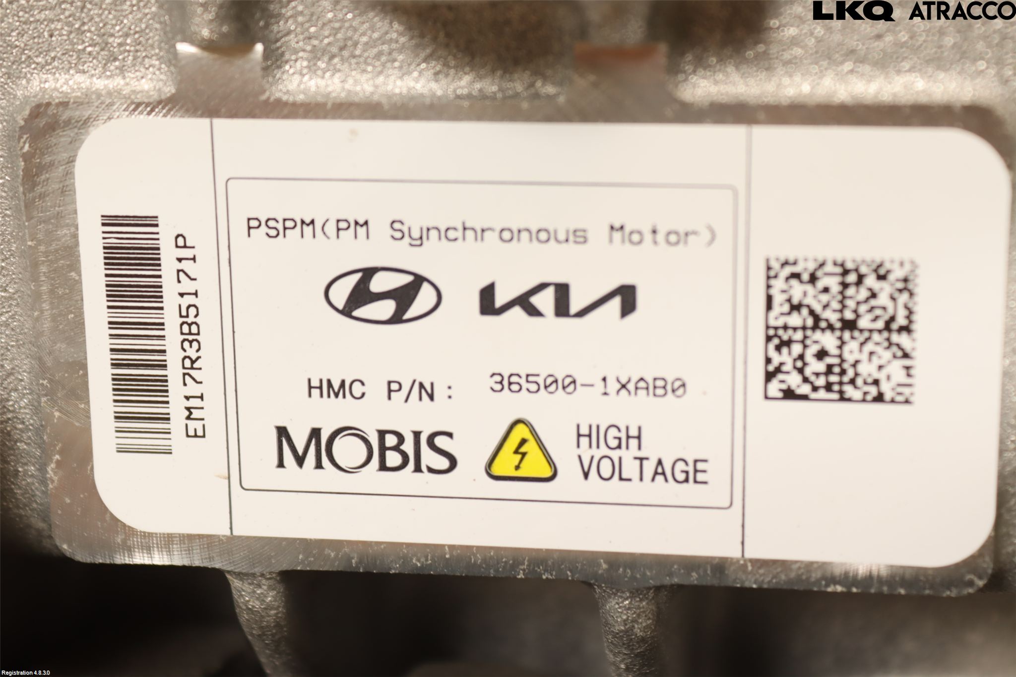 Kia EV6 (CV) 22- Motor Elektrisk Bak