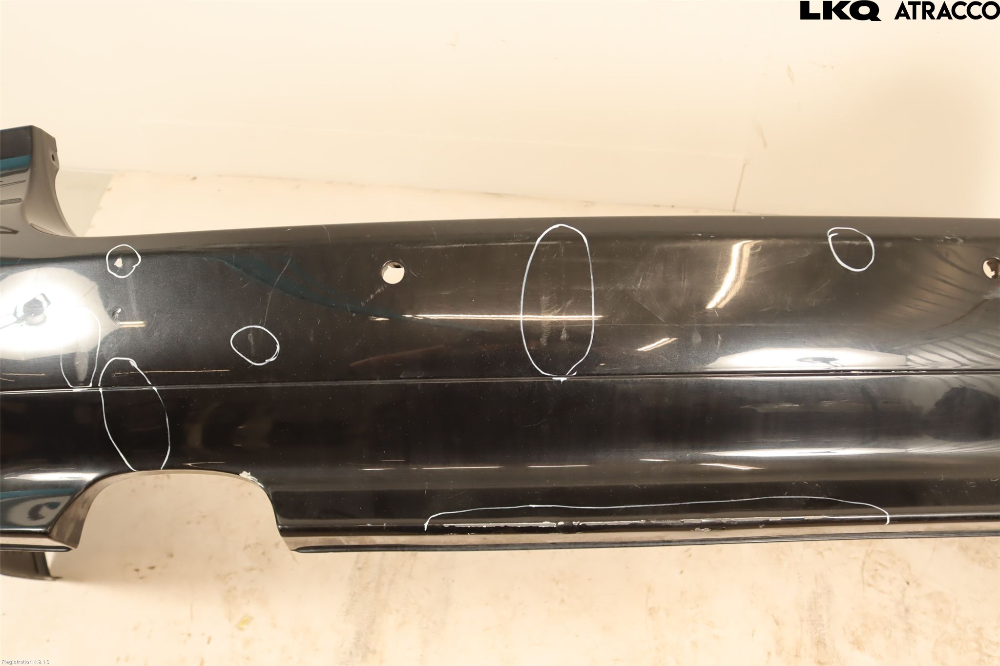BMW 5 E60/61 Sed/Tou 02-10 Stötfångarbeklädnad Bak