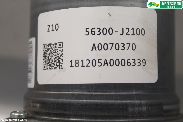 Kia SOUL 09- Rattaxelagg Med Inb Servo