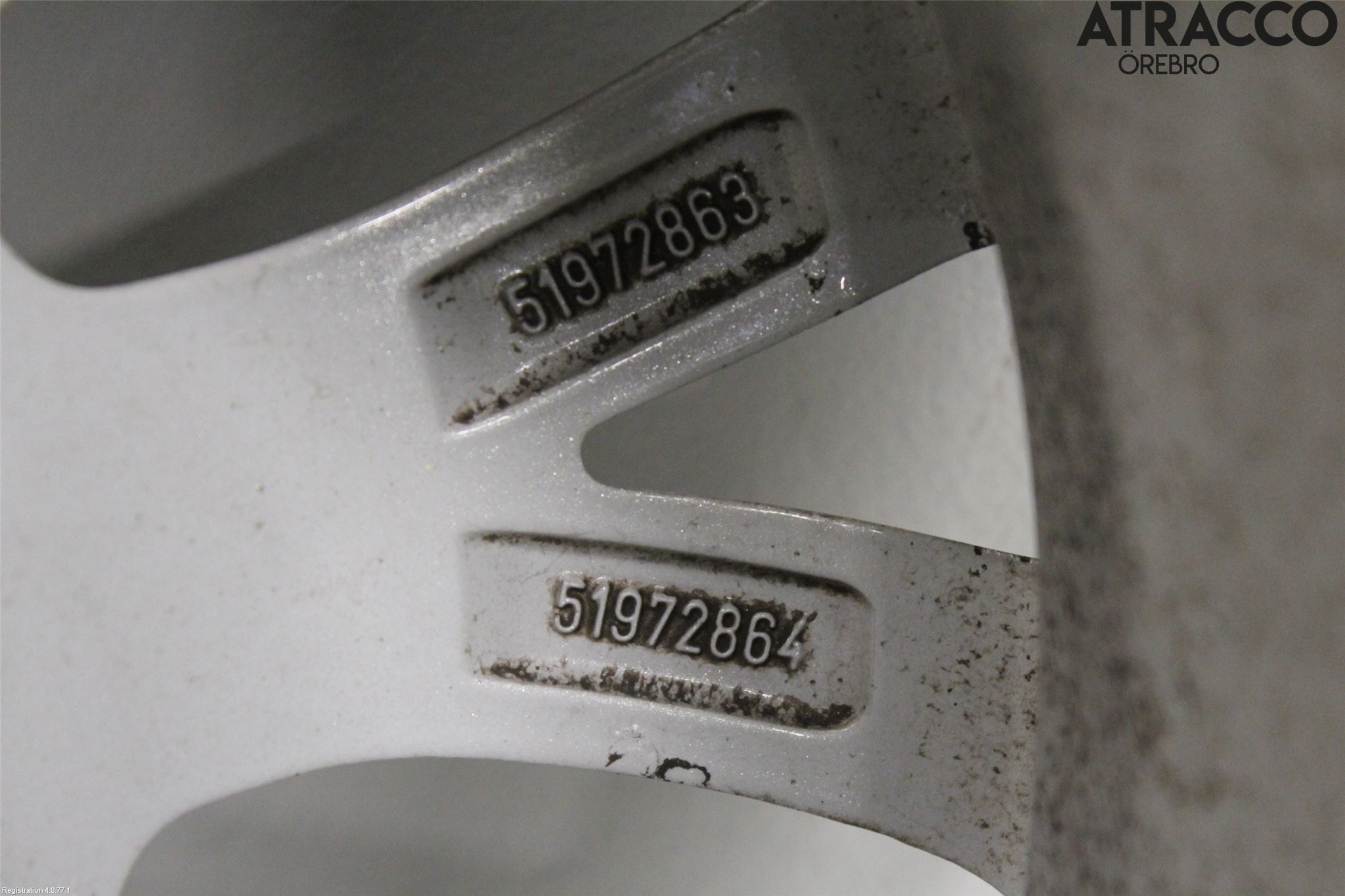 Fiat 500 07- Fälg Aluminium