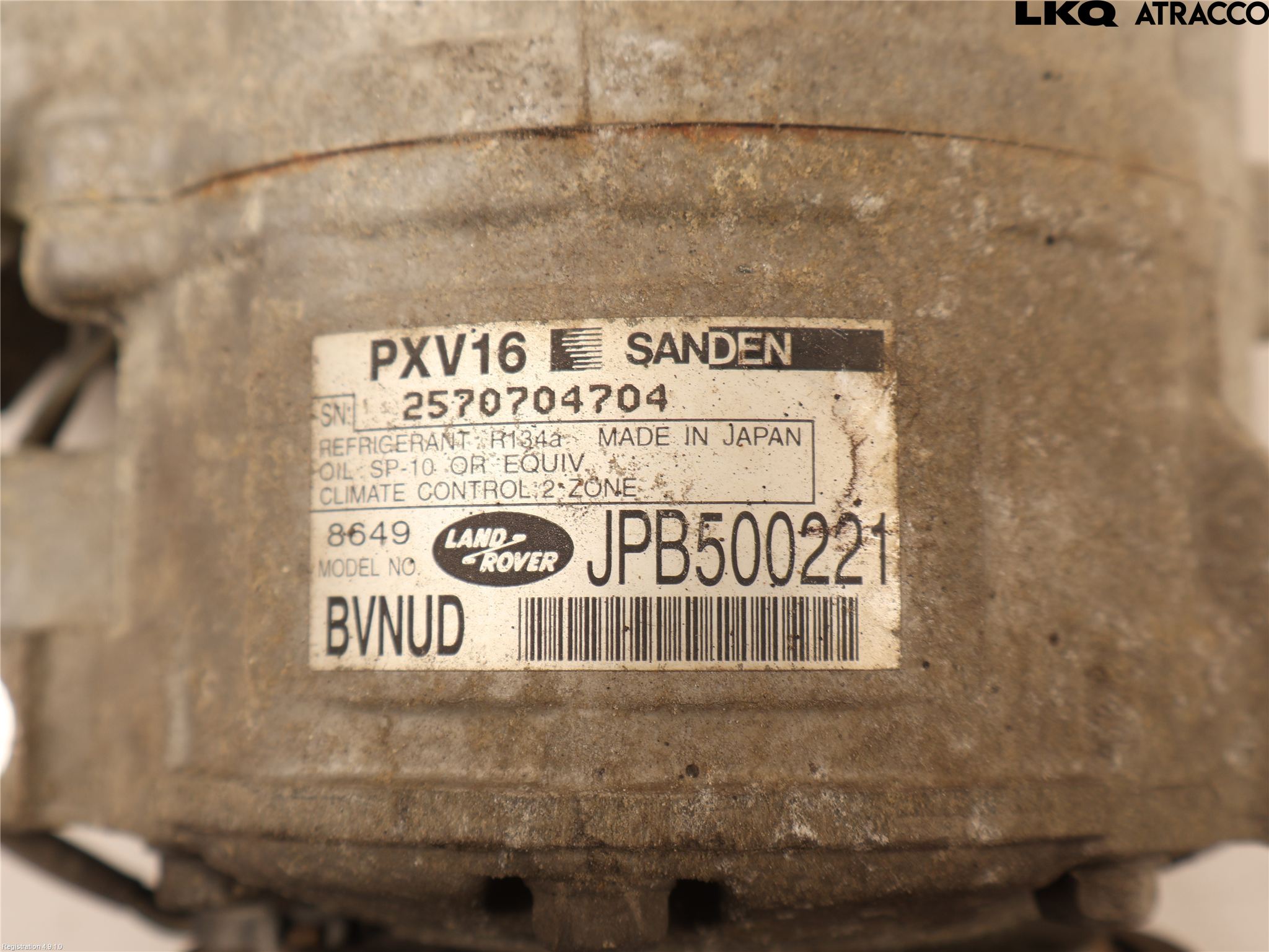 Landrover LAND ROVER RANGE ROVER L322 02-12 Ac Kompressor