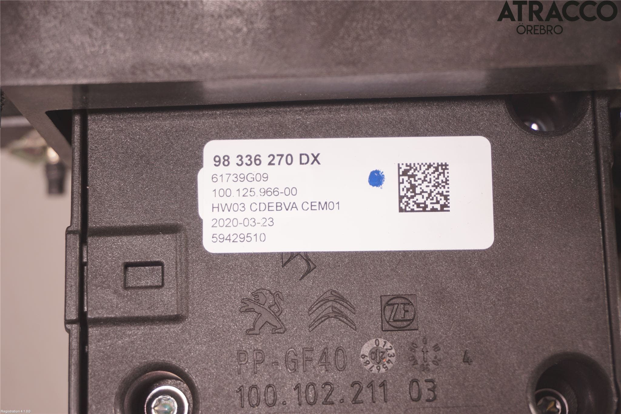 Peugeot 308 14-21 Växelspak