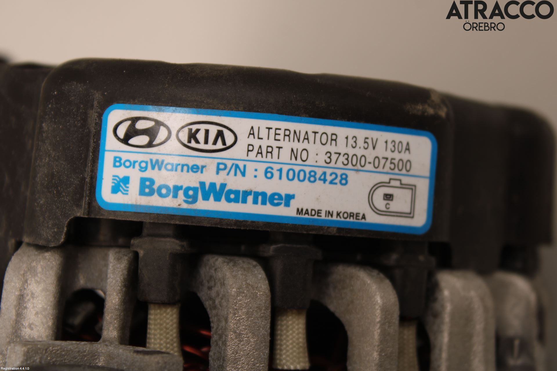 Kia PICANTO 17- Generator