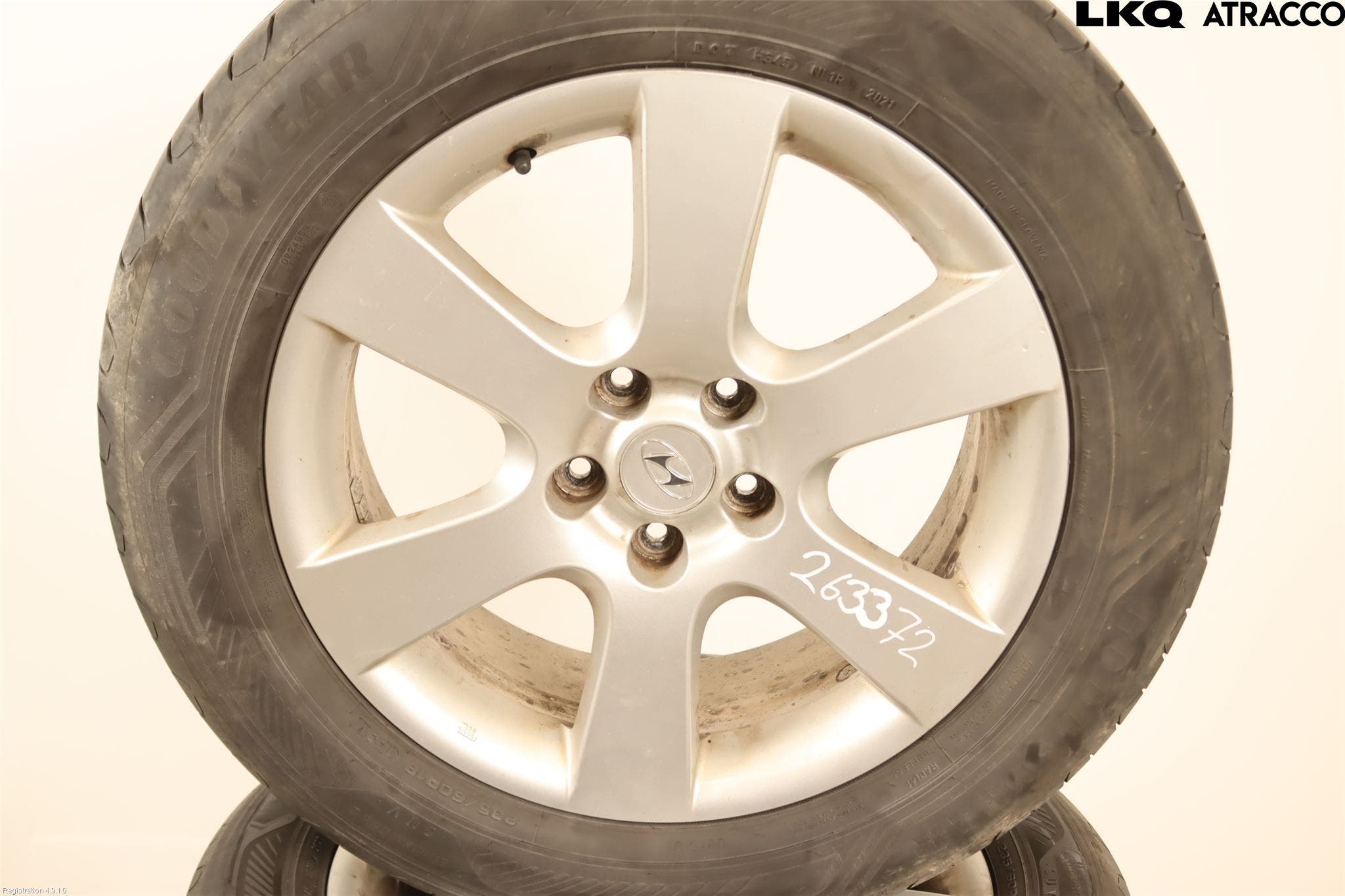 Hyundai SANTA FE  06-12 Sommardäck Alumfälg 4St