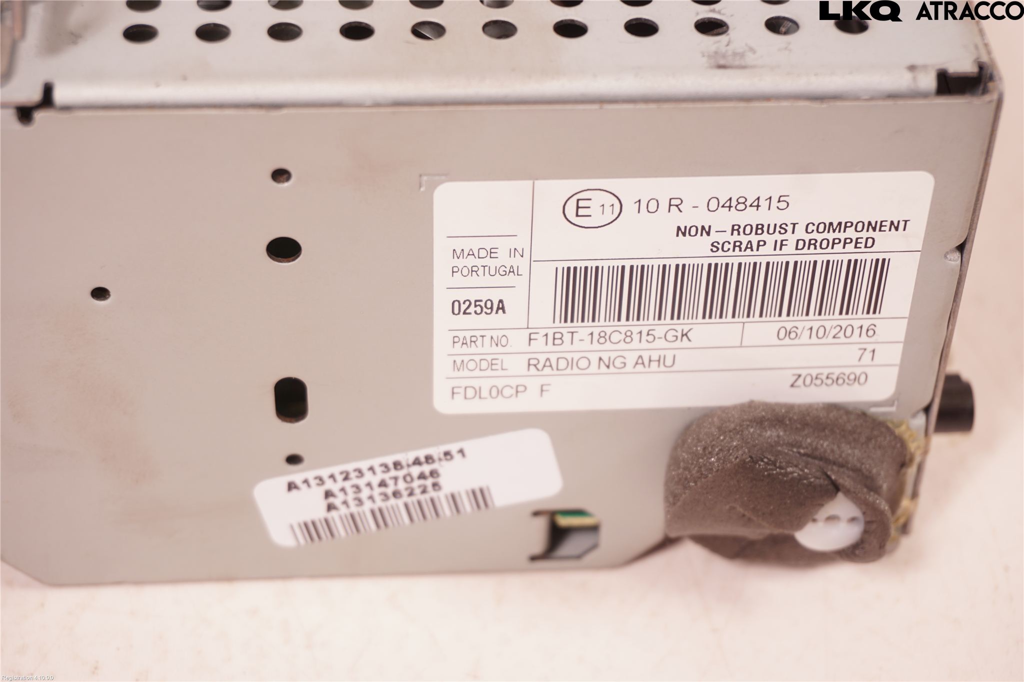 Ford TRANSIT/TOURNEO CONNECT 13-22 Styrenhet Multimedia