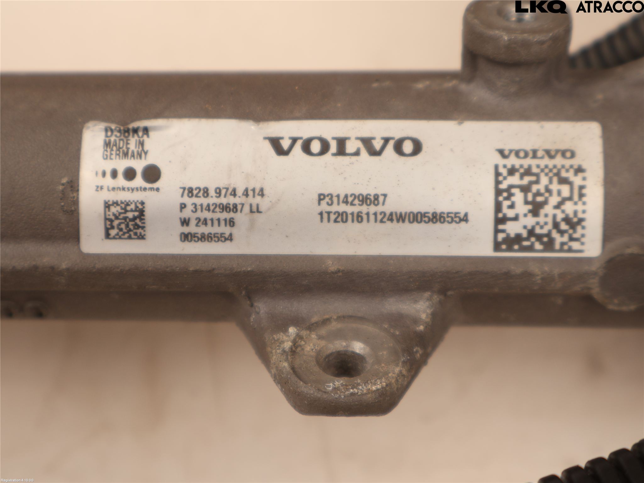 Volvo V60 14-18 Styrväxel-Snäcka Elektrisk