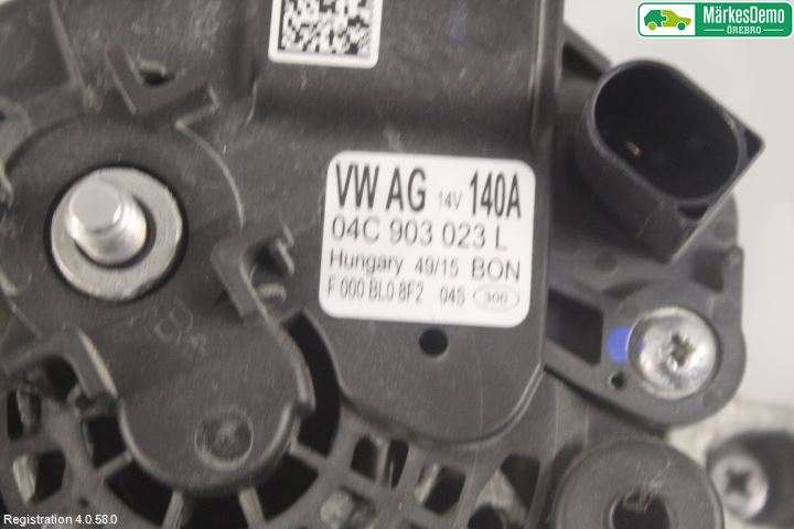 Audi A1/S1 11-18 Generator