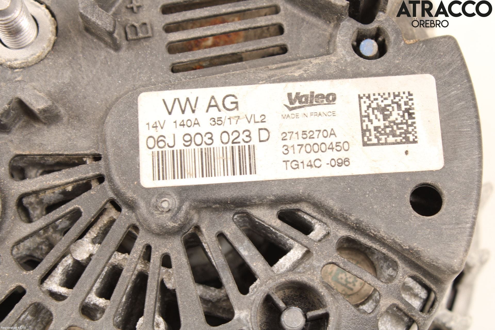 Volkswagen VW GOLF / E-GOLF VII 13-20 Generator