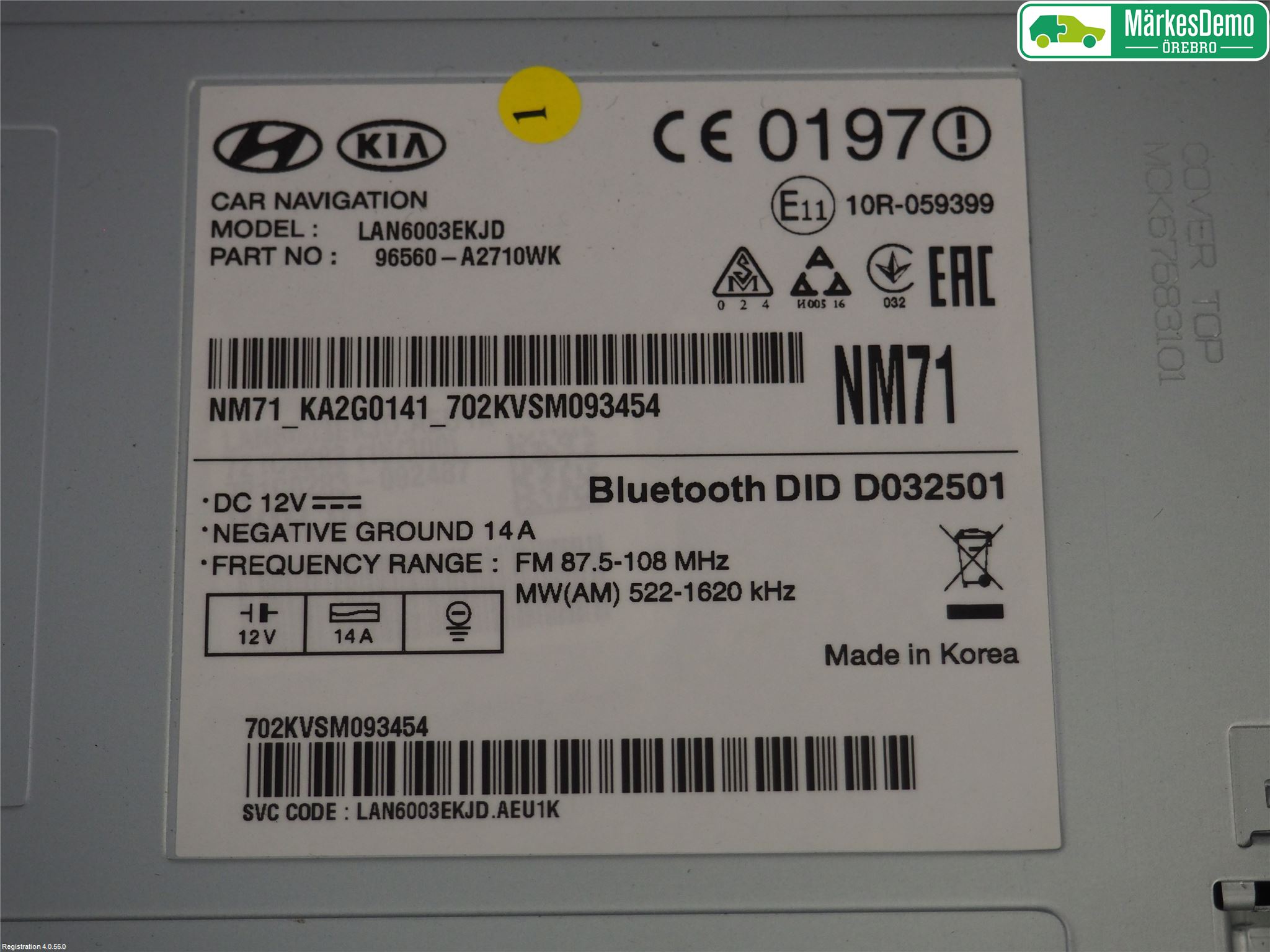 Kia CEED 12-18 Gps Navigator