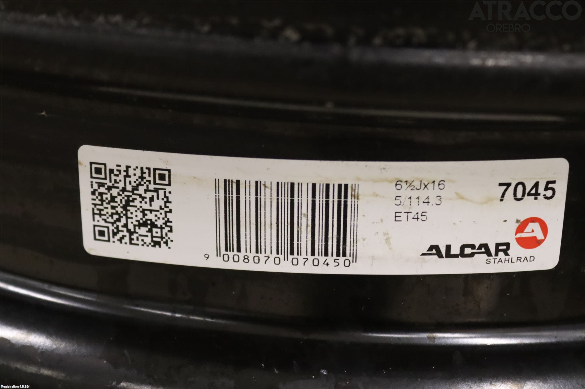 Kia NIRO (DE) 17-22 Fälgsats Plåt