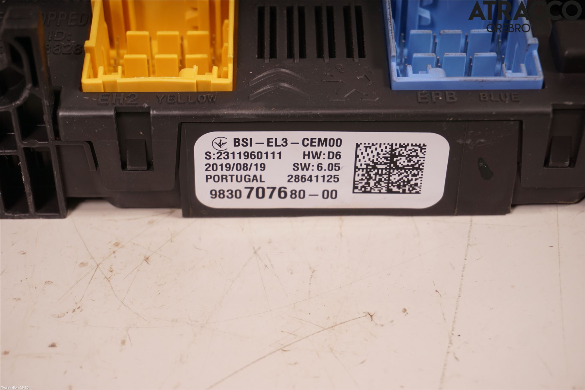 Peugeot PARTNER/E-PARTNER 19- Säkringsdosa-Elcentral