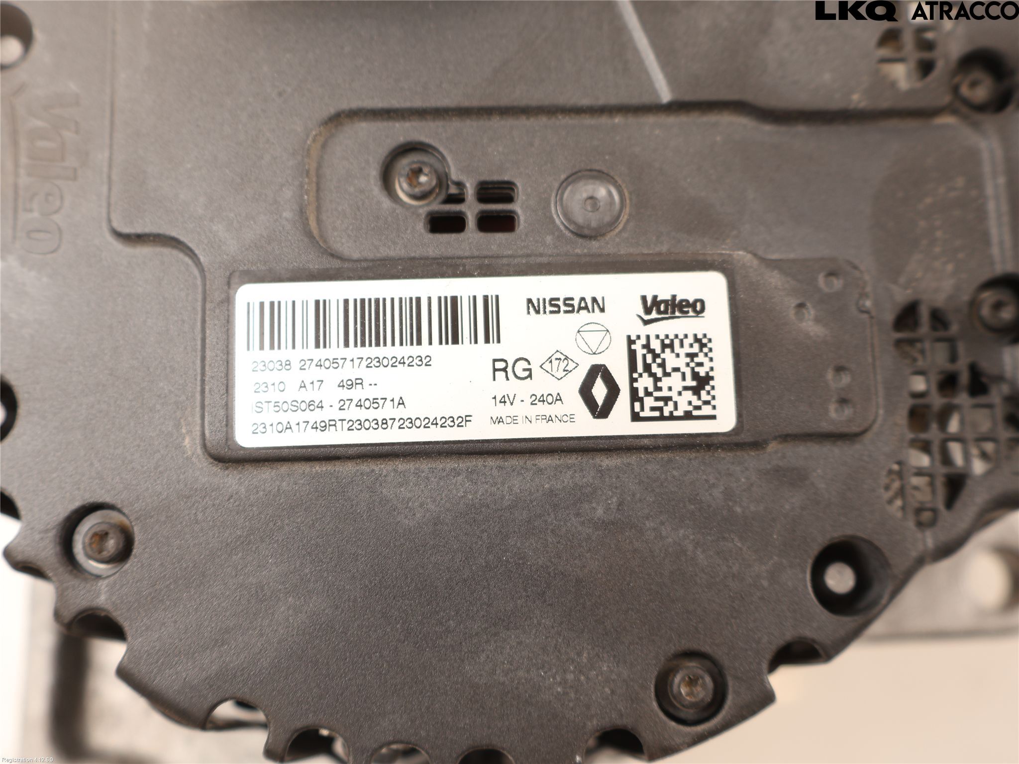 Nissan QASHQAI 21- Generator