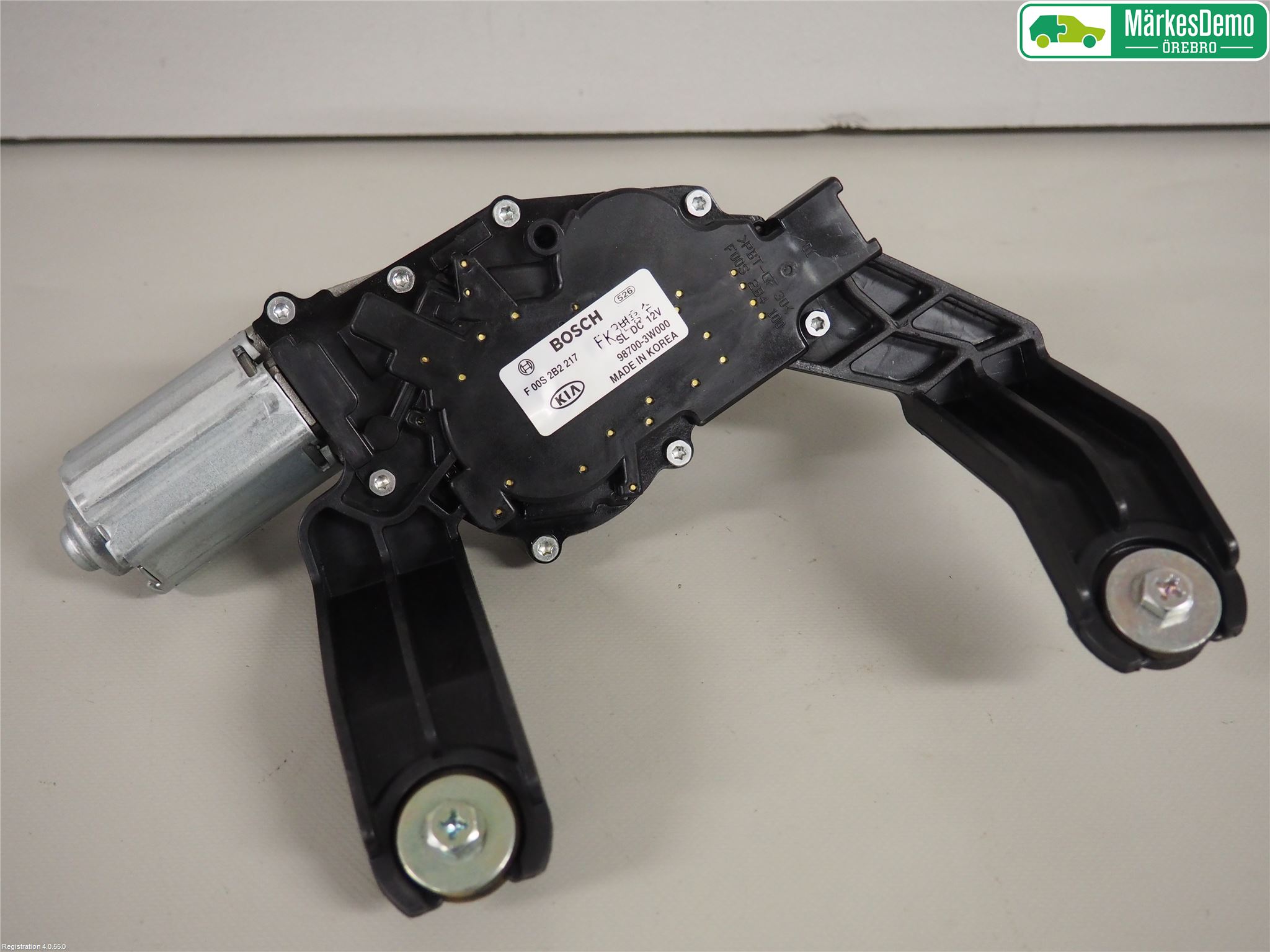 Kia SPORTAGE (SL) 11-15 Torkarmotor Baklucka
