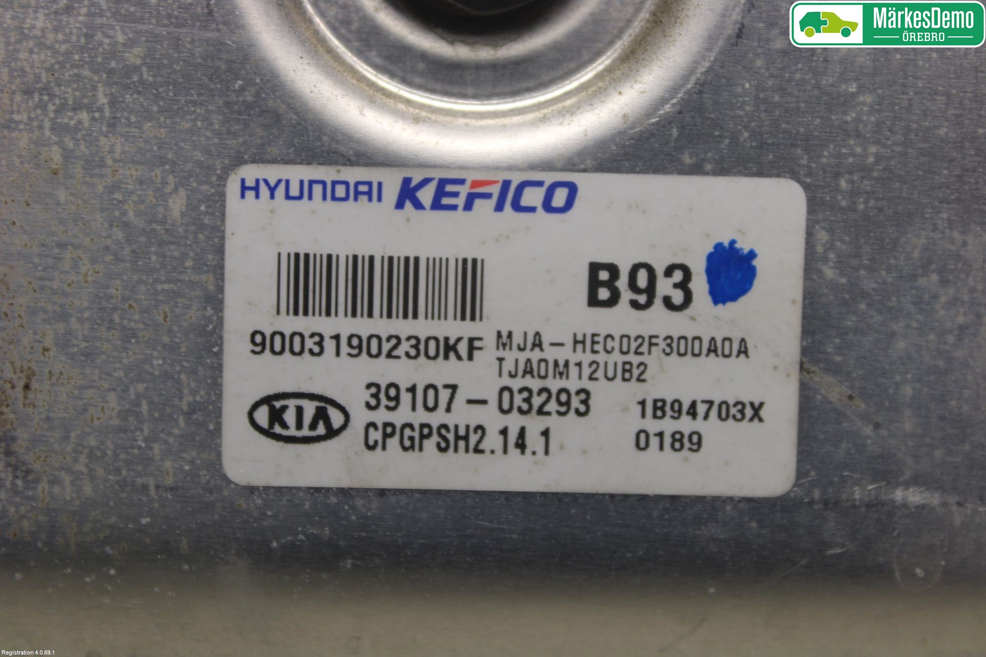 Kia PICANTO 17- Styrenhet Insprut Bensin