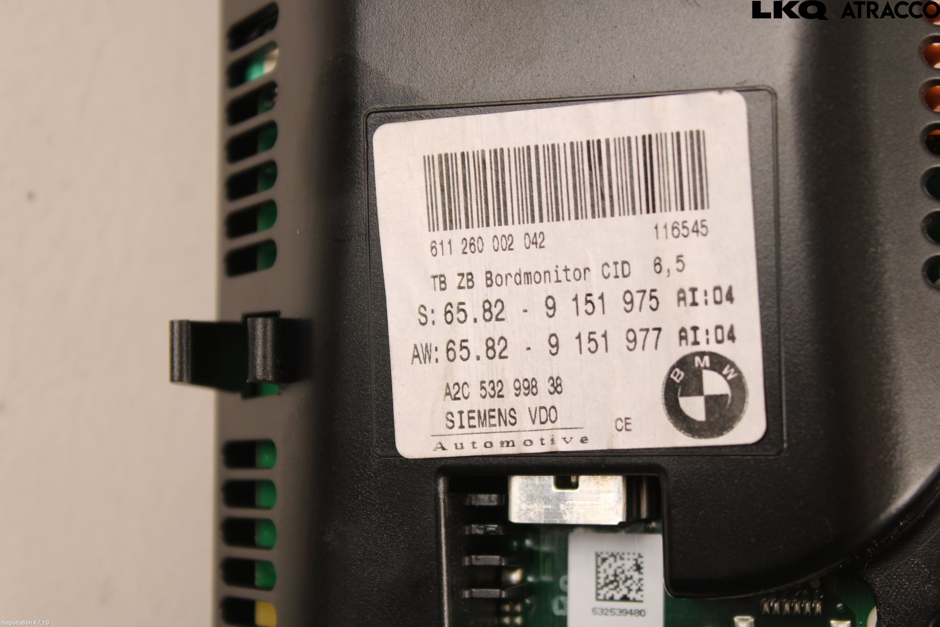 BMW 5 E60/61 Sed/Tou 02-10 Färddator