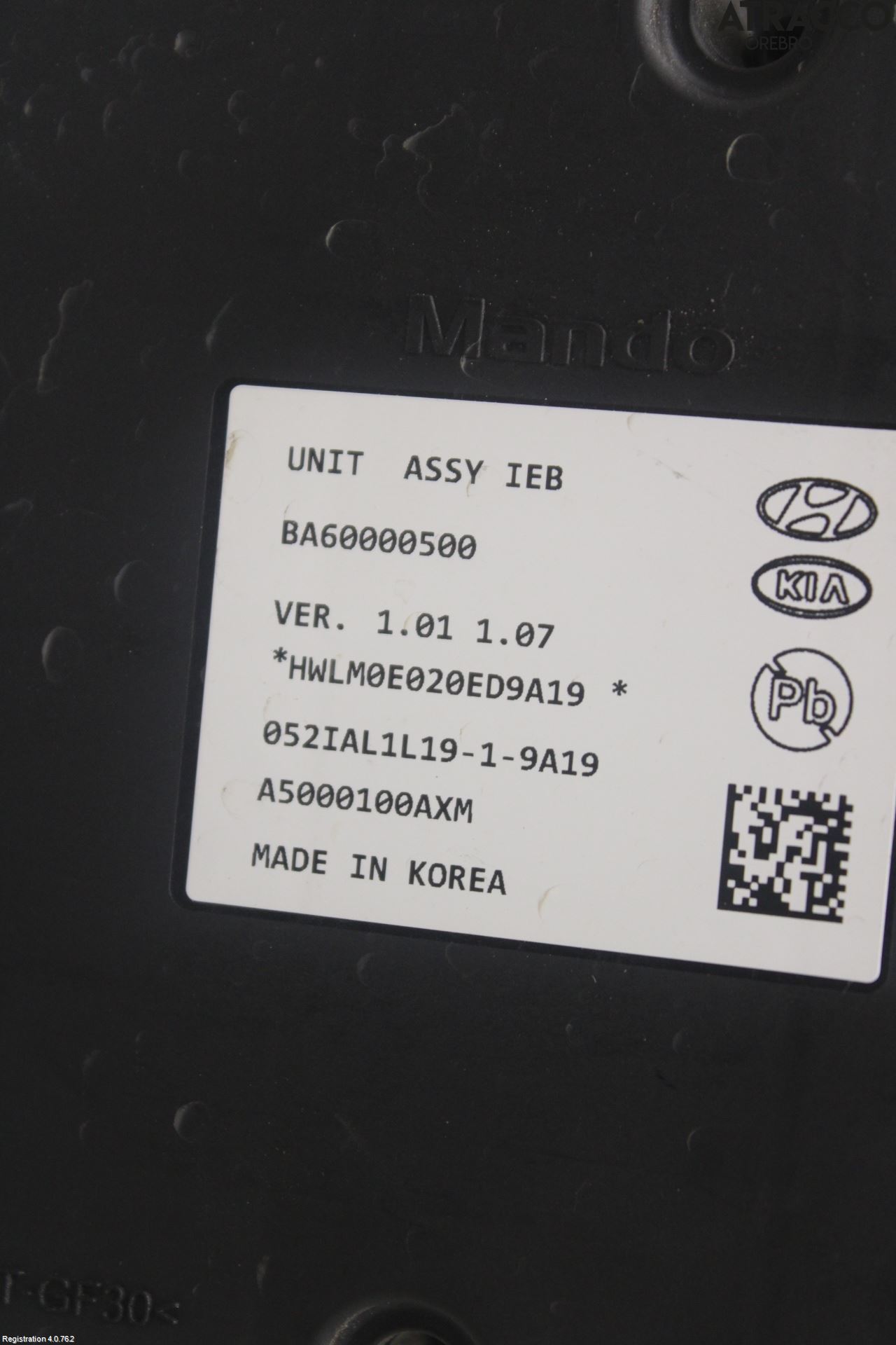 Kia NIRO (DE) 17-22 Abs Hydraulaggregat