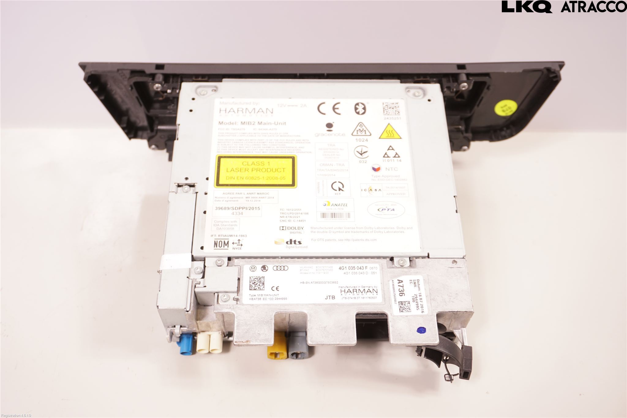 Audi A6 ALLROAD 12-18 Cd Radio - Multimediapanel
