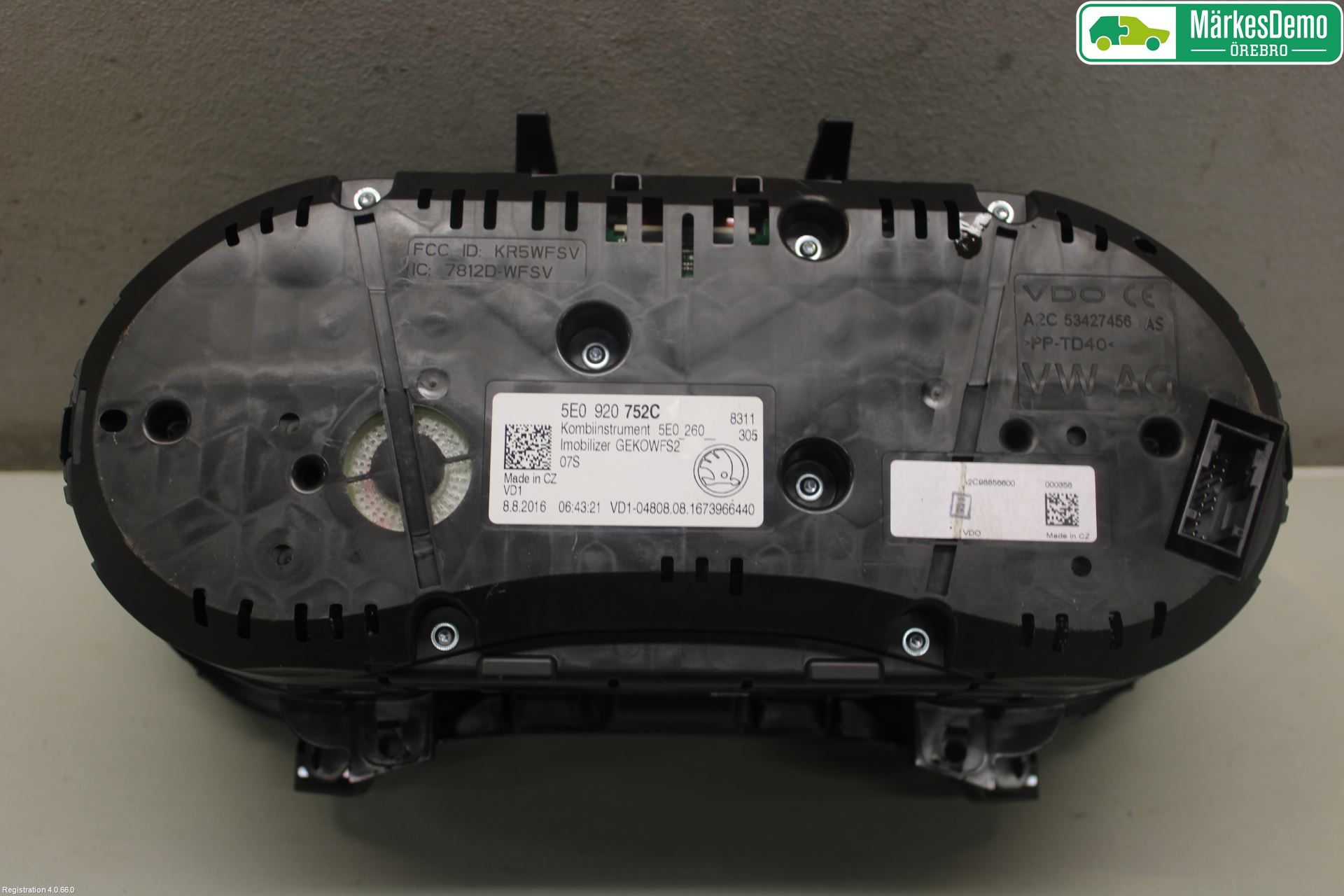 Skoda OCTAVIA (5E) 13-20 Instrument Komb