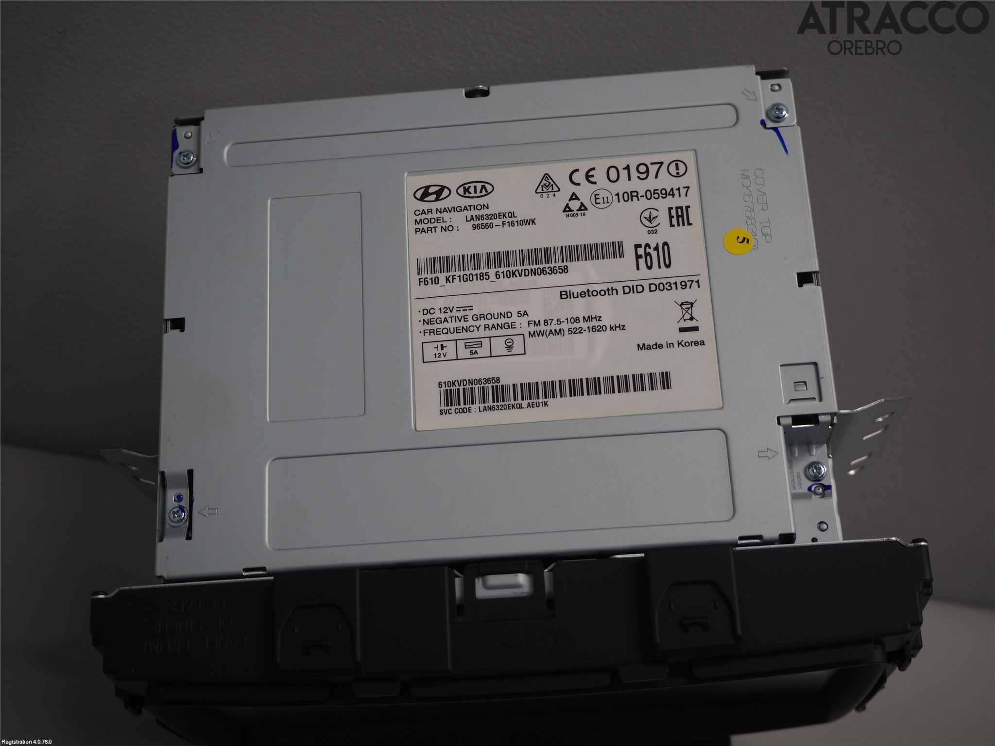 Kia SPORTAGE (QL) 16-21 Gps Navigator
