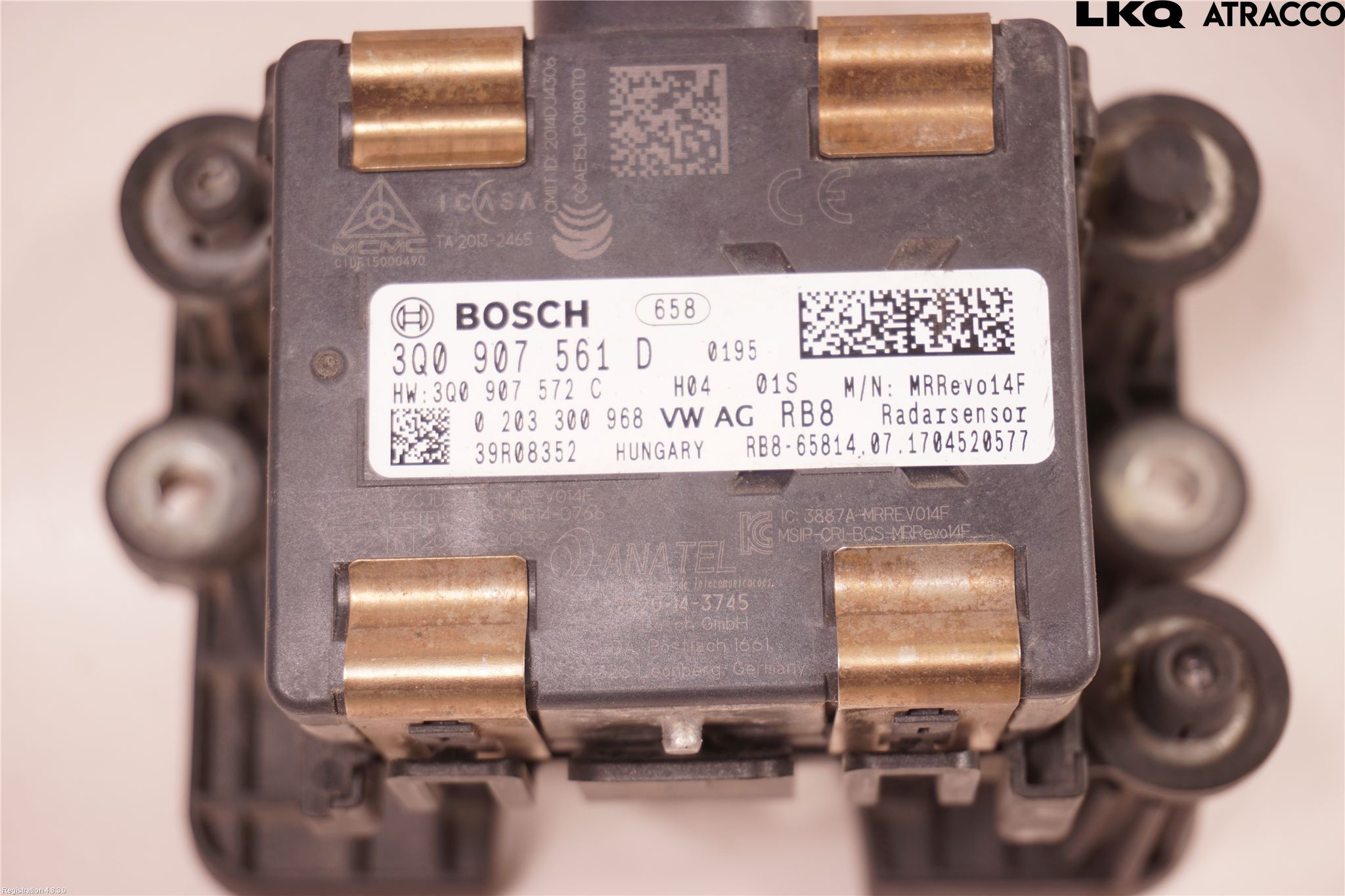 Volkswagen VW PASSAT 15-19 Sensor Adaptiv Farthållare