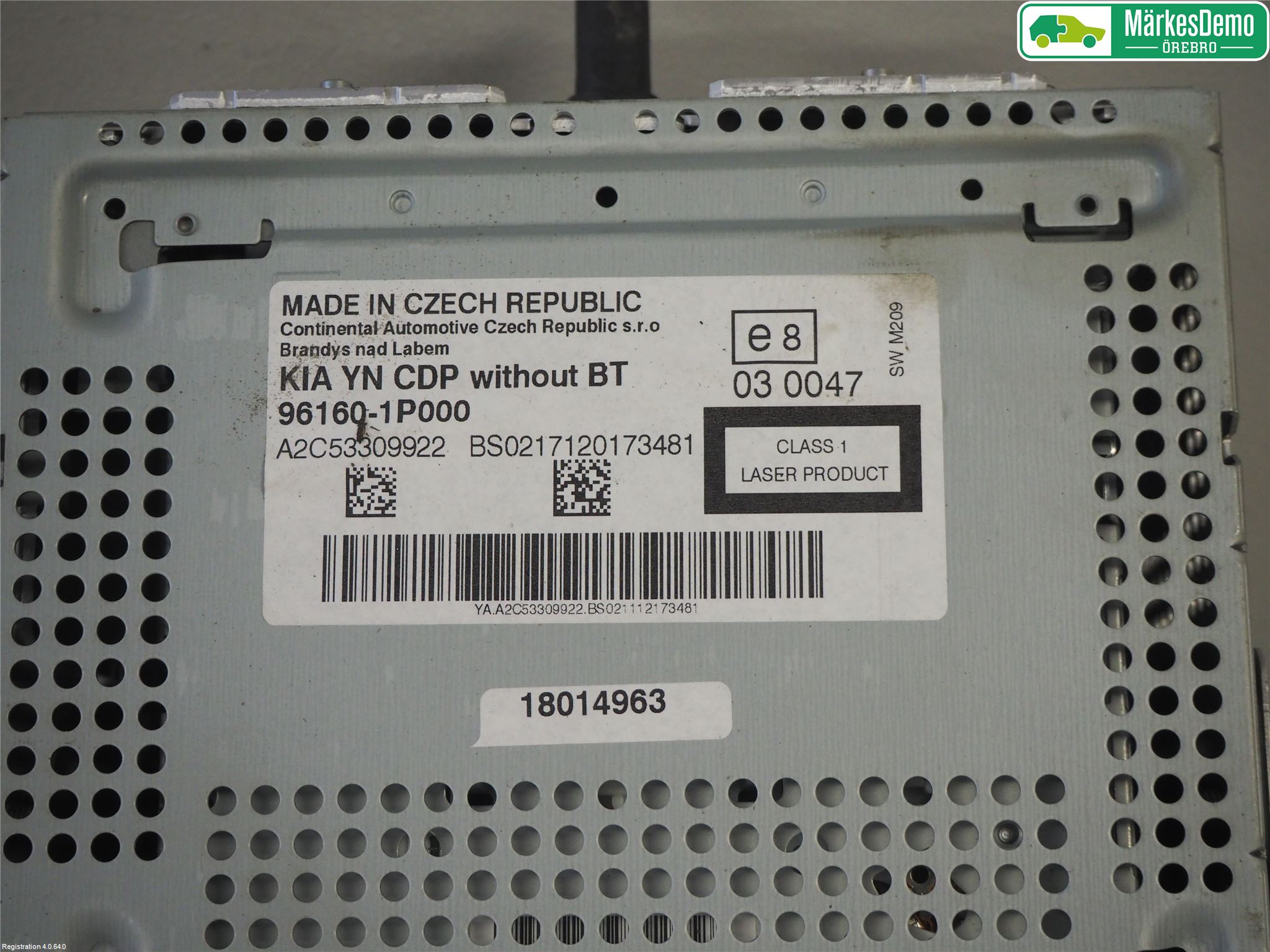 Kia VENGA 10-19 Cd Radio - Multimediapanel