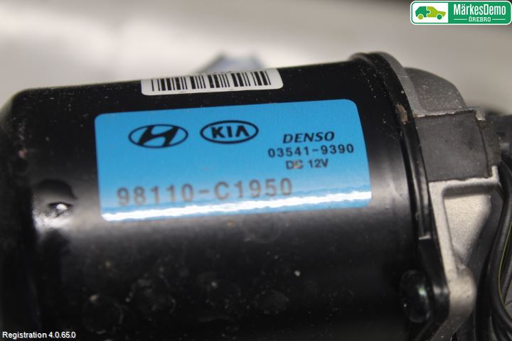 Kia STONIC 18->> Torkarmotor Vindruta
