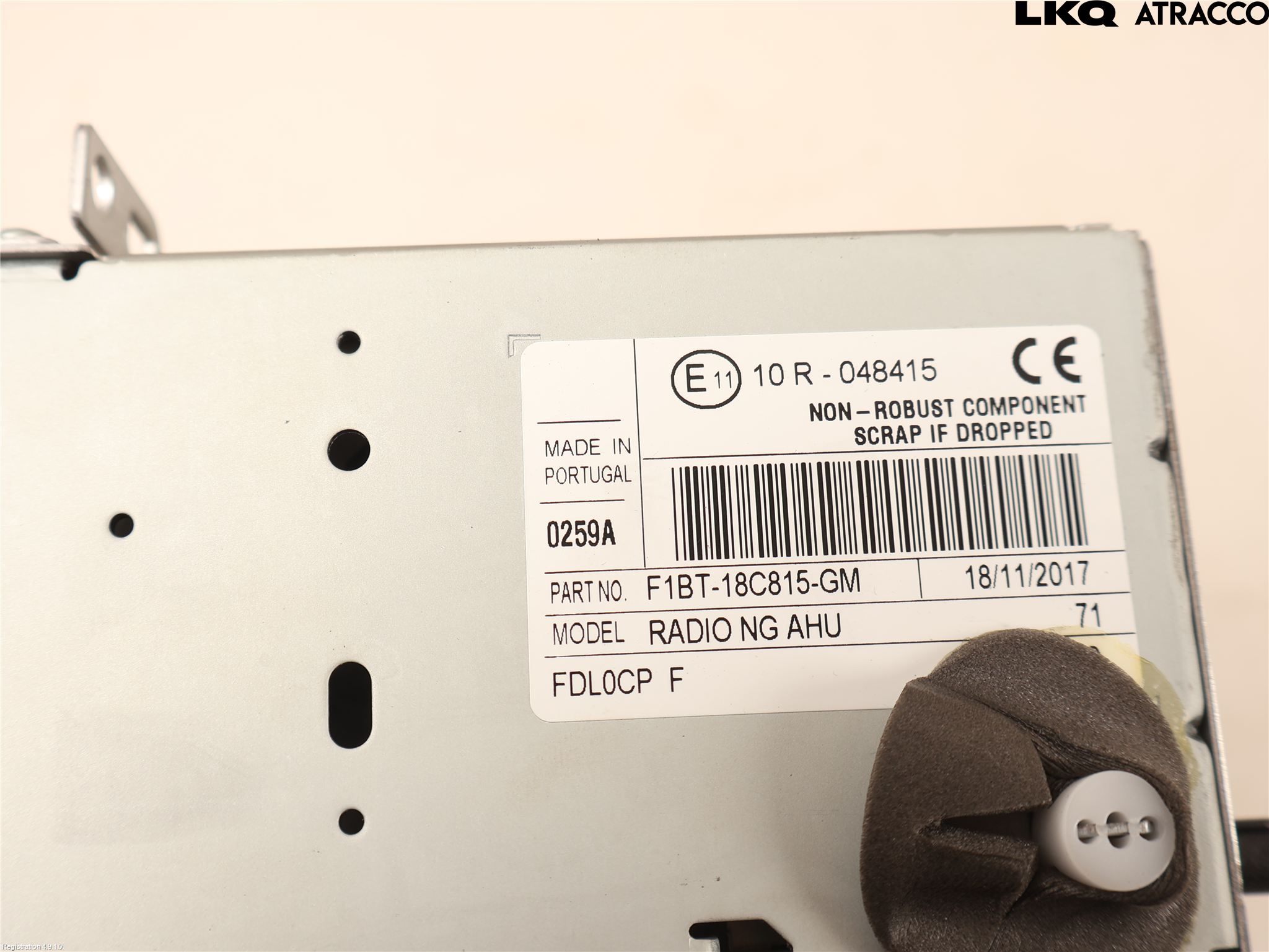 Ford TRANSIT/TOURNEO CONNECT 13-22 Styrenhet Multimedia