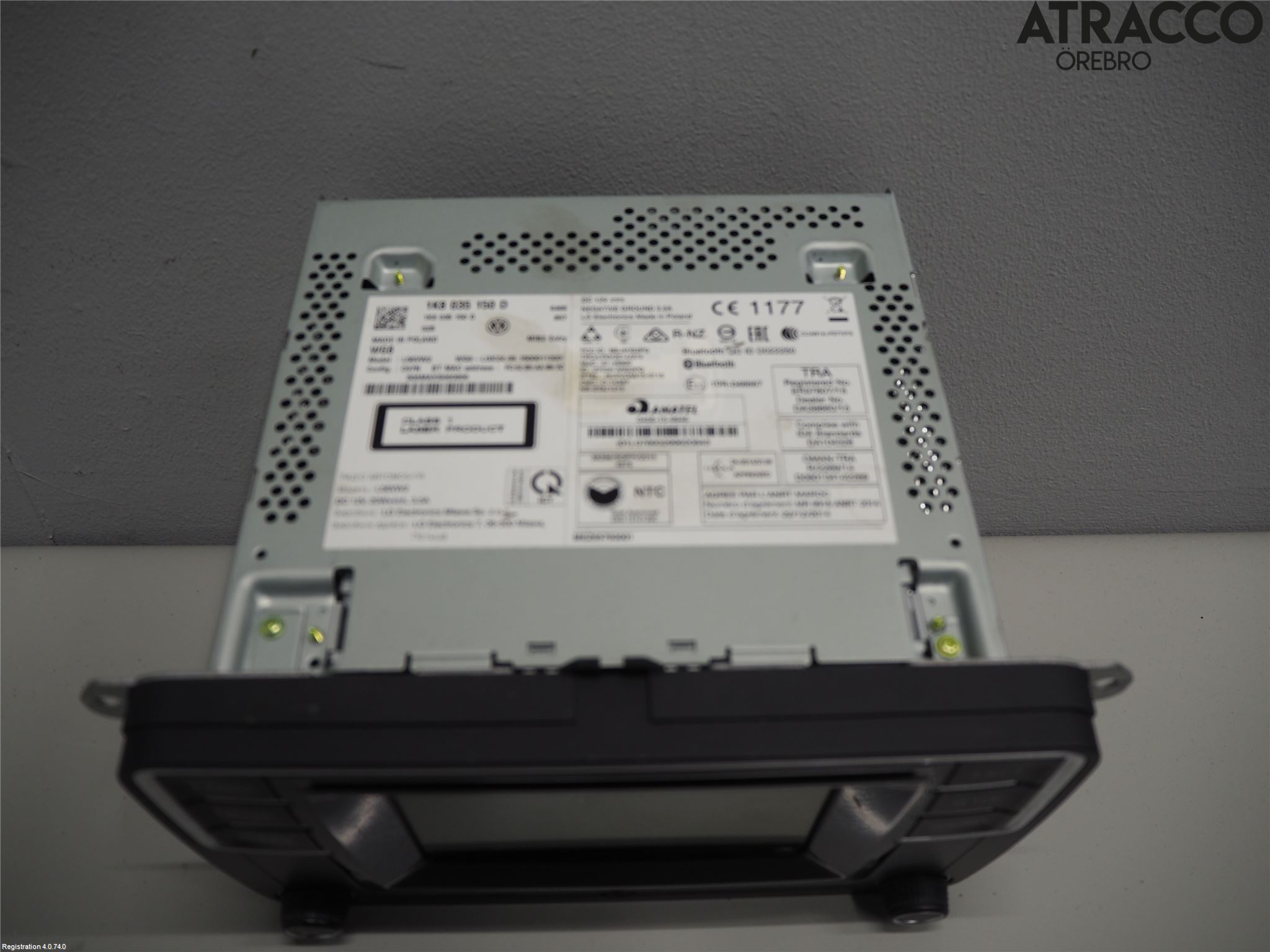 Volkswagen VW TRANSP/CARAVELLE (T6) 16-22 Cd Radio - Multimediapanel