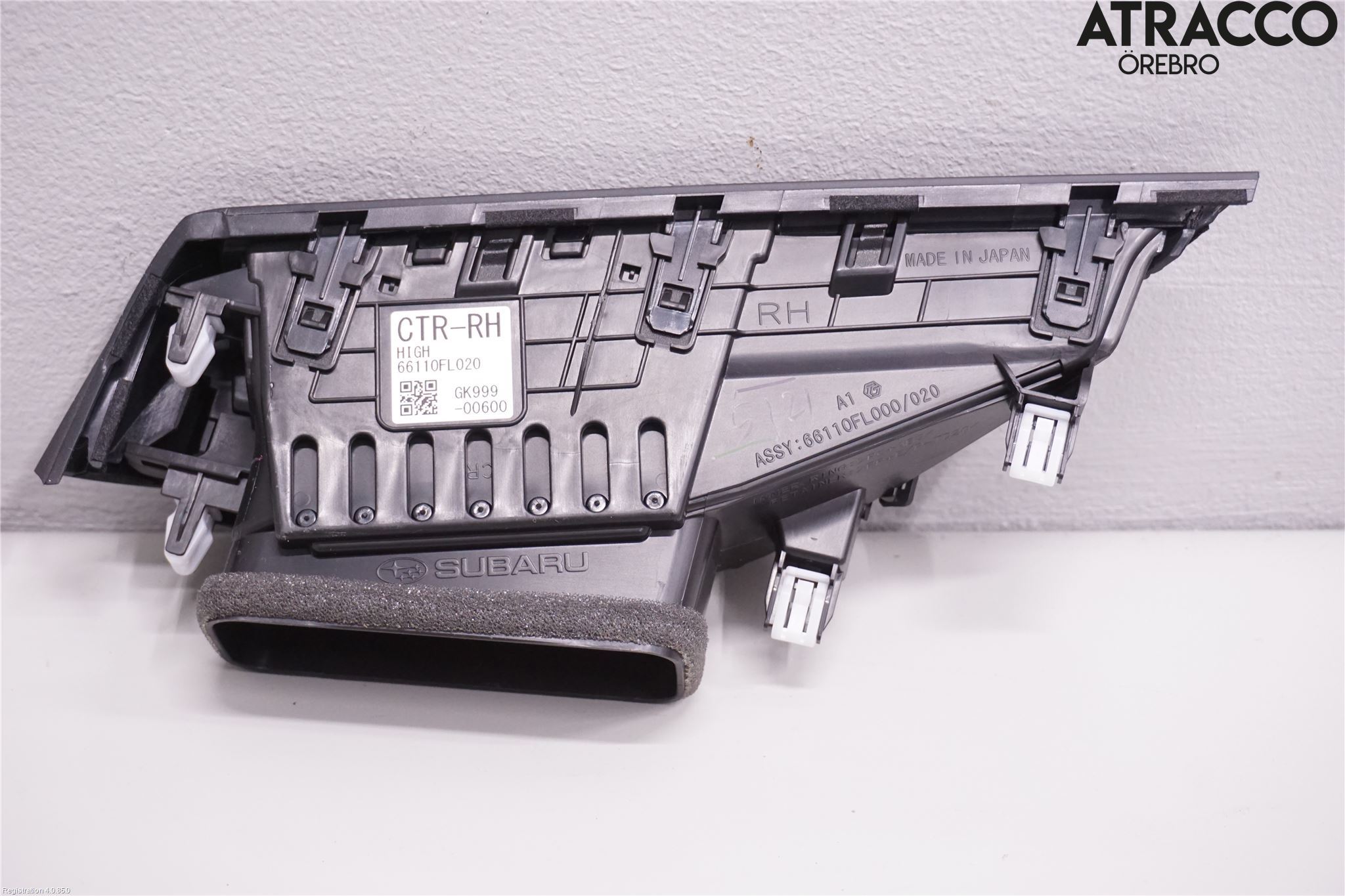 Subaru XV 18-22 Defrosterkanal-Munstycke