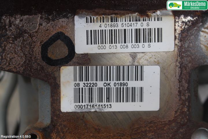 Saab 9-3 VER2/VER3 08-15 Motor Diesel