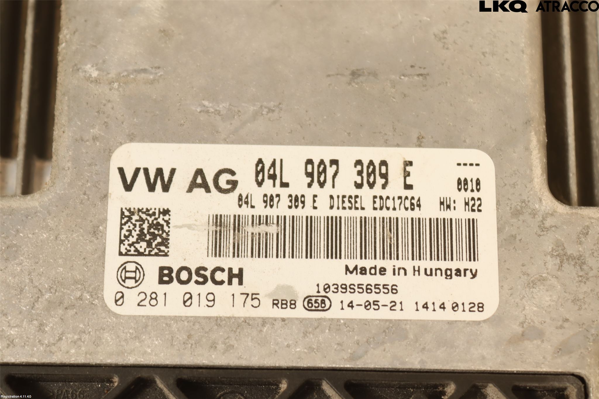 Volkswagen VW GOLF / E-GOLF VII 13-20 Styrenhet Insprut Bensin