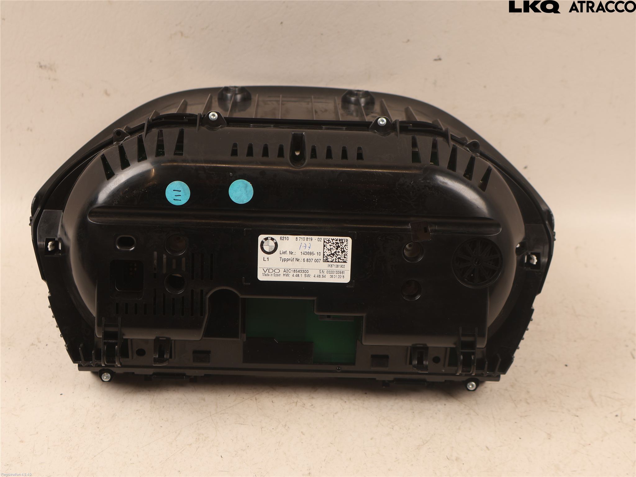 BMW 1 F20/F21 11-19 Instrument Komb