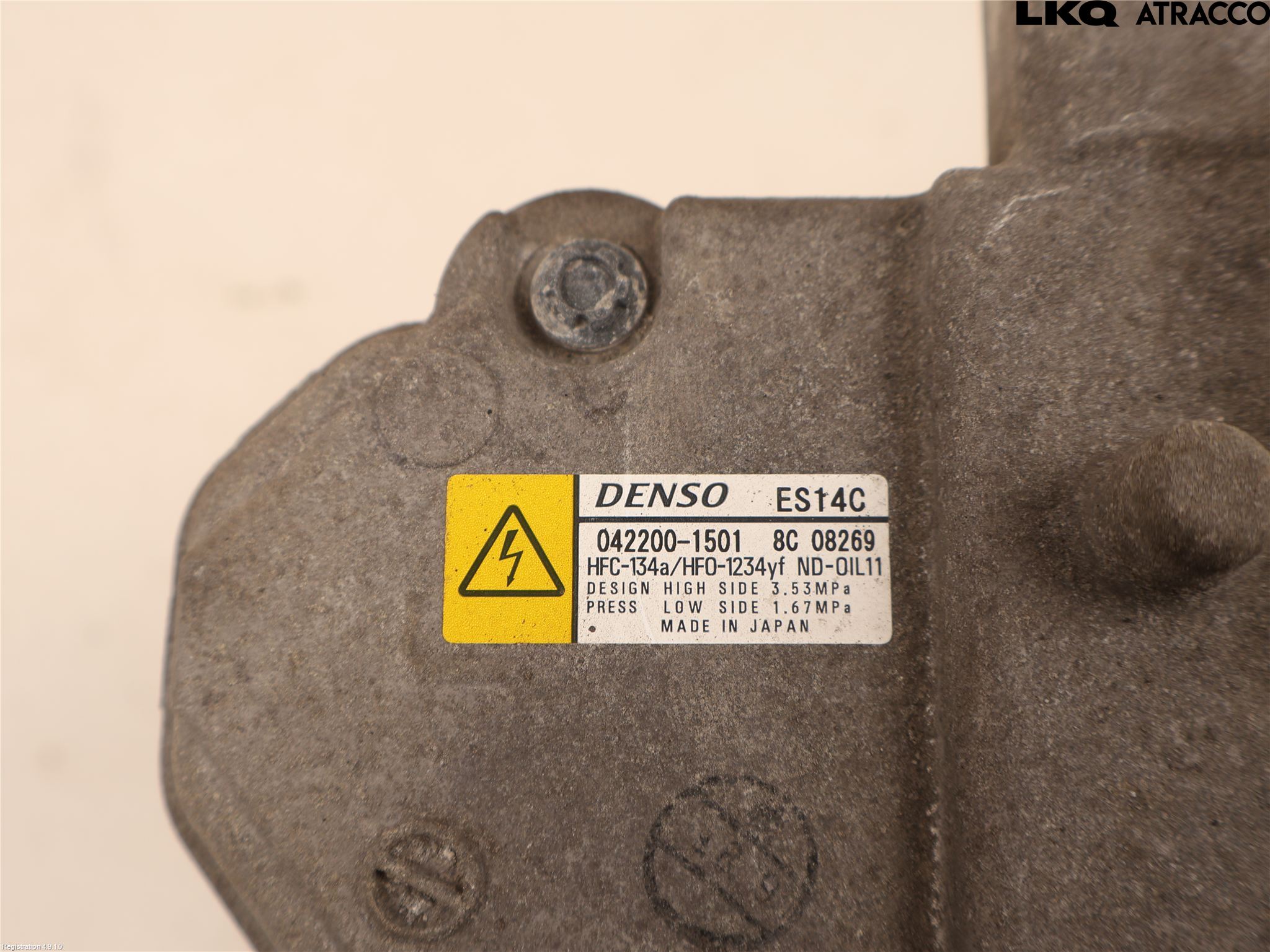 Toyota YARIS XP130 15-20 Ac Kompressor