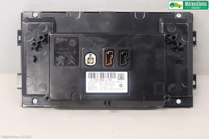 Peugeot 308 14-21 Bildskärm