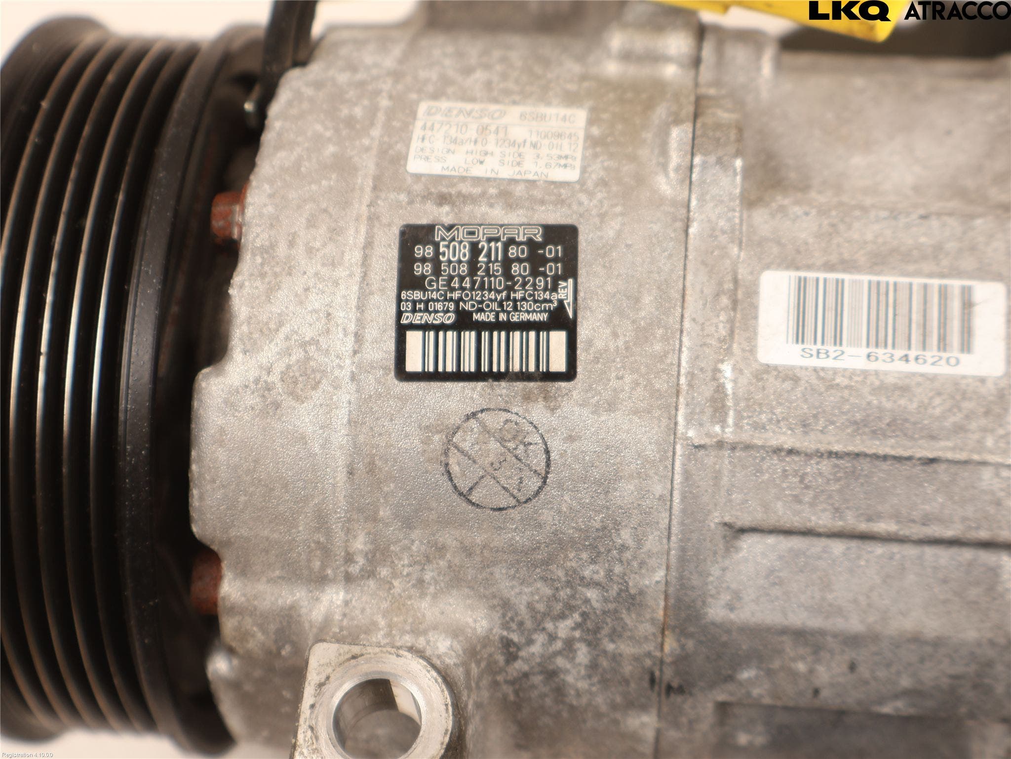 Peugeot 2008/E-2008 20- Ac Kompressor