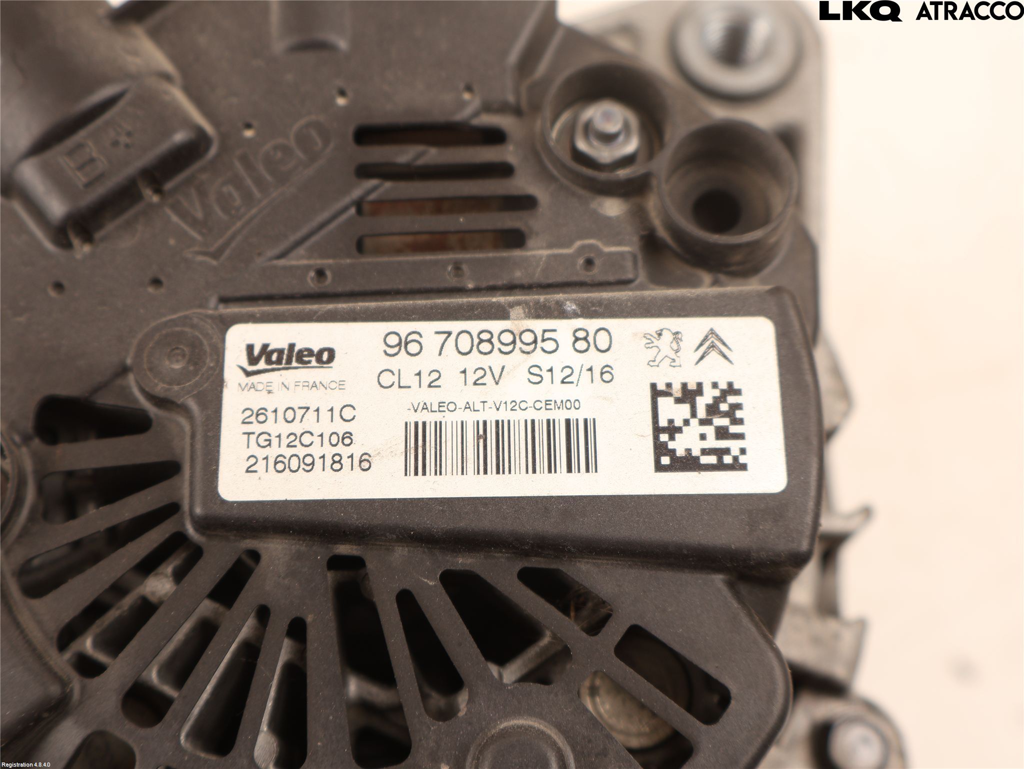 Citroen C4 II 11-18 Generator