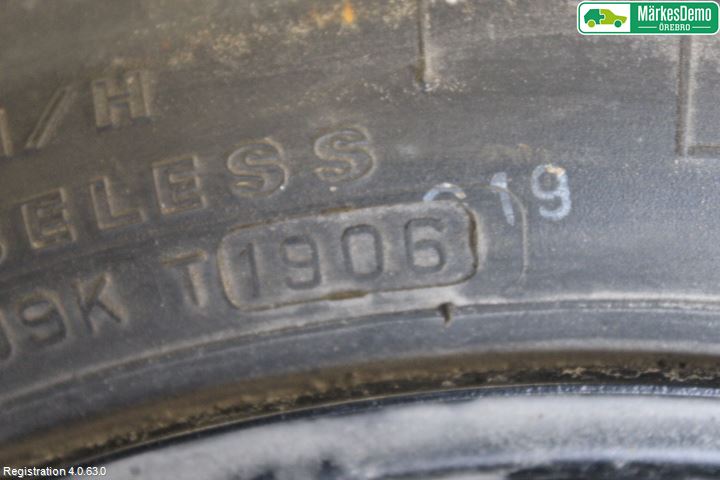 Opel VECTRA C 06-08 Hjul Reservhjul Minityp
