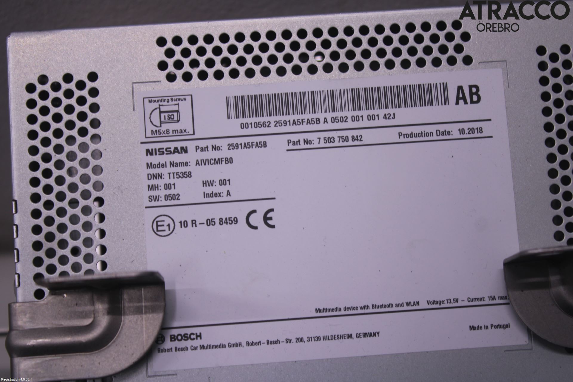Nissan MICRA 17- Cd Radio - Multimediapanel