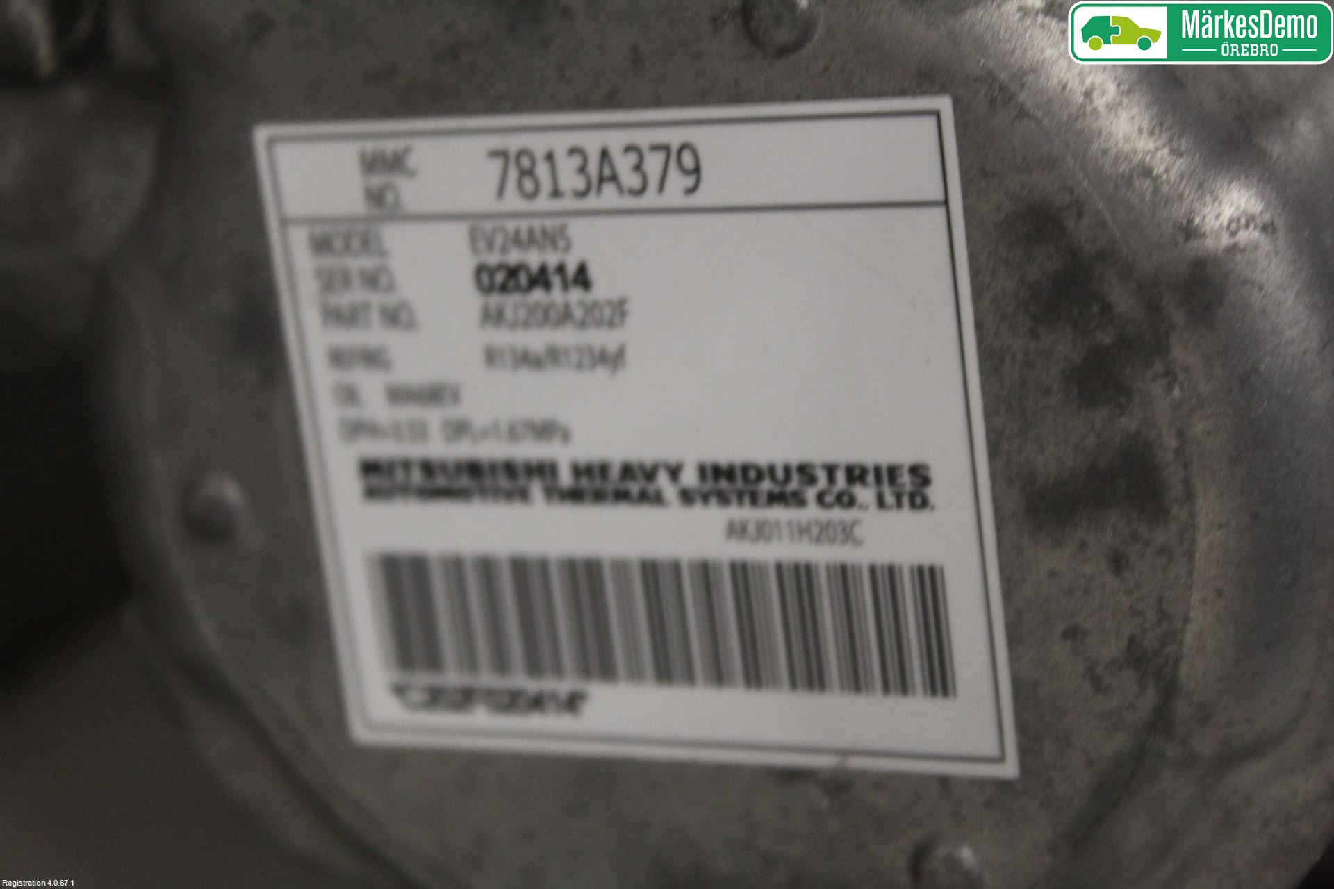 Mitsubishi OUTLANDER 13-21 Ac Kompressor