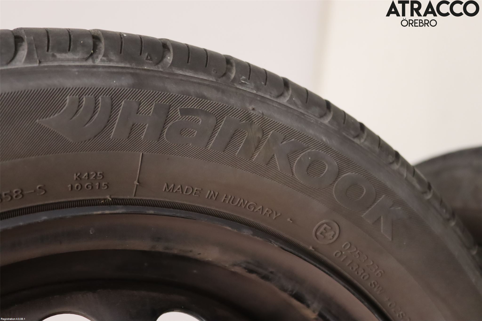 Opel MERIVA A   03-10 Sommardäck Plåtfälg 4St