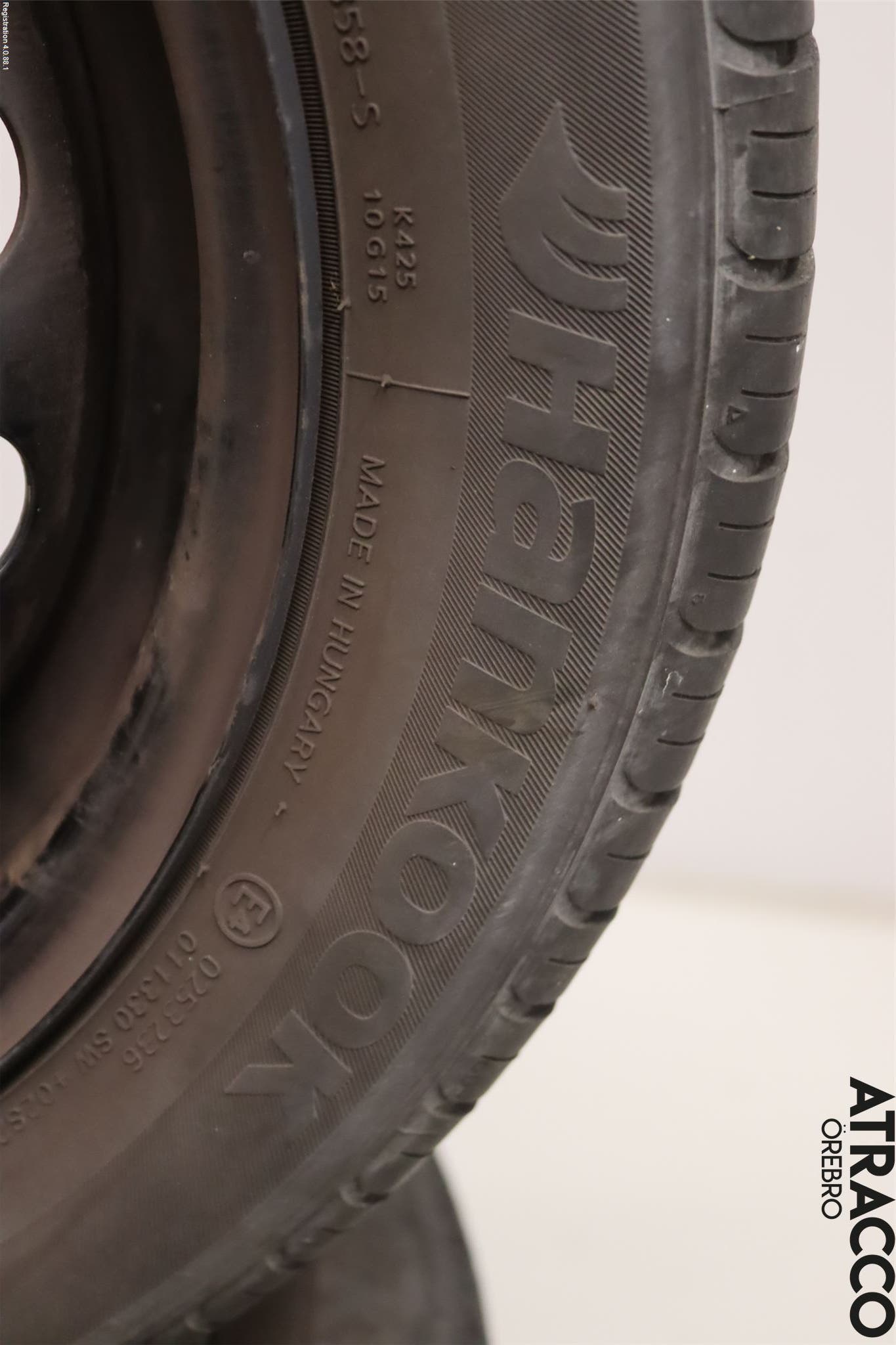 Opel MERIVA A   03-10 Sommardäck Plåtfälg 4St