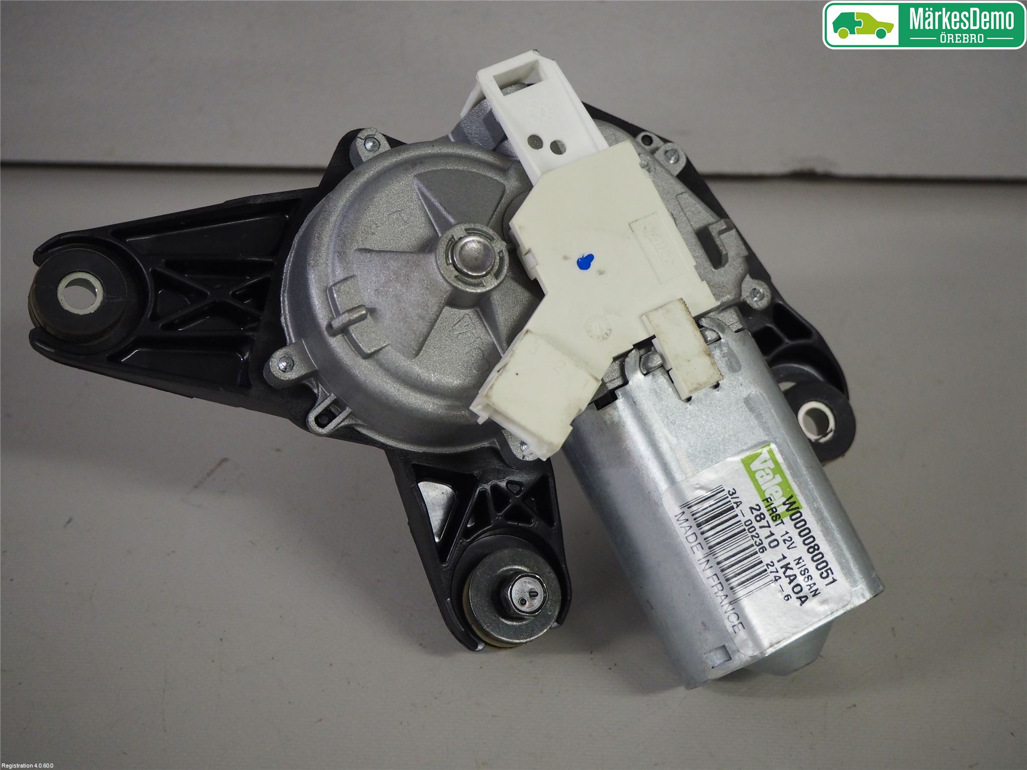 Nissan PULSAR Torkarmotor Baklucka